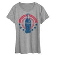 thumbnail image 1 of Coca-Cola - Stars Delicious Refreshing - Womens Short Sleeve Graphic T-Shirt, 1 of 5