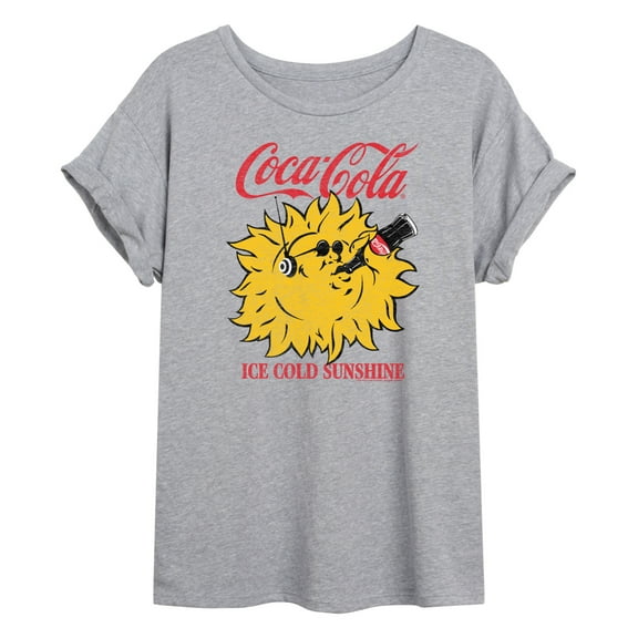Coca-Cola - Sunshine - Women's Oversized Graphic T-Shirt