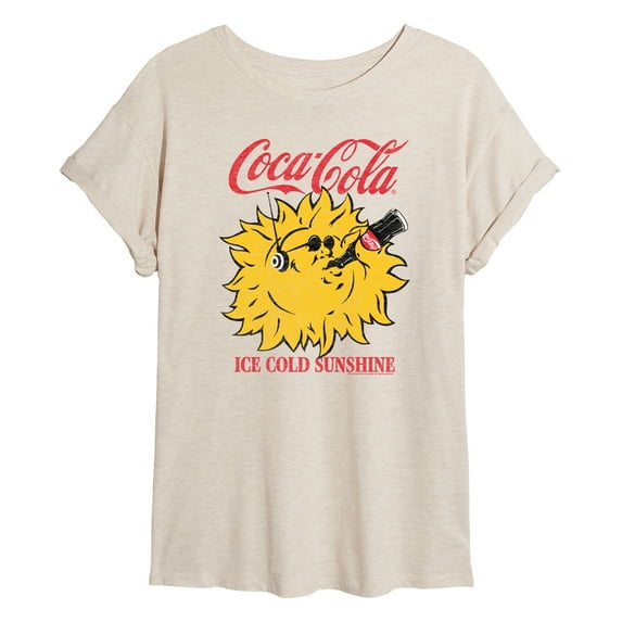 Coca-Cola - Sunshine - Women's Oversized Graphic T-Shirt