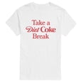 thumbnail image 1 of Coca-Cola - Take Diet Coke Break Short Sleeve Graphic T-Shirt, 1 of 4