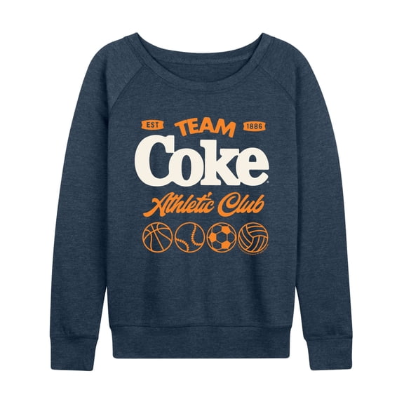 Coca-Cola - Team Coke Athletic Club - Women's French Terry Long Sleeve Pullover