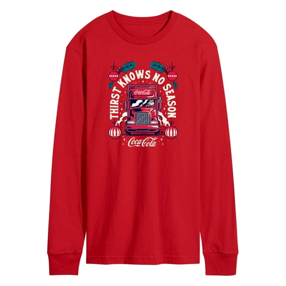Coca-Cola - Thirst Knows No Season - Men's Long Sleeve Graphic T-shirt
