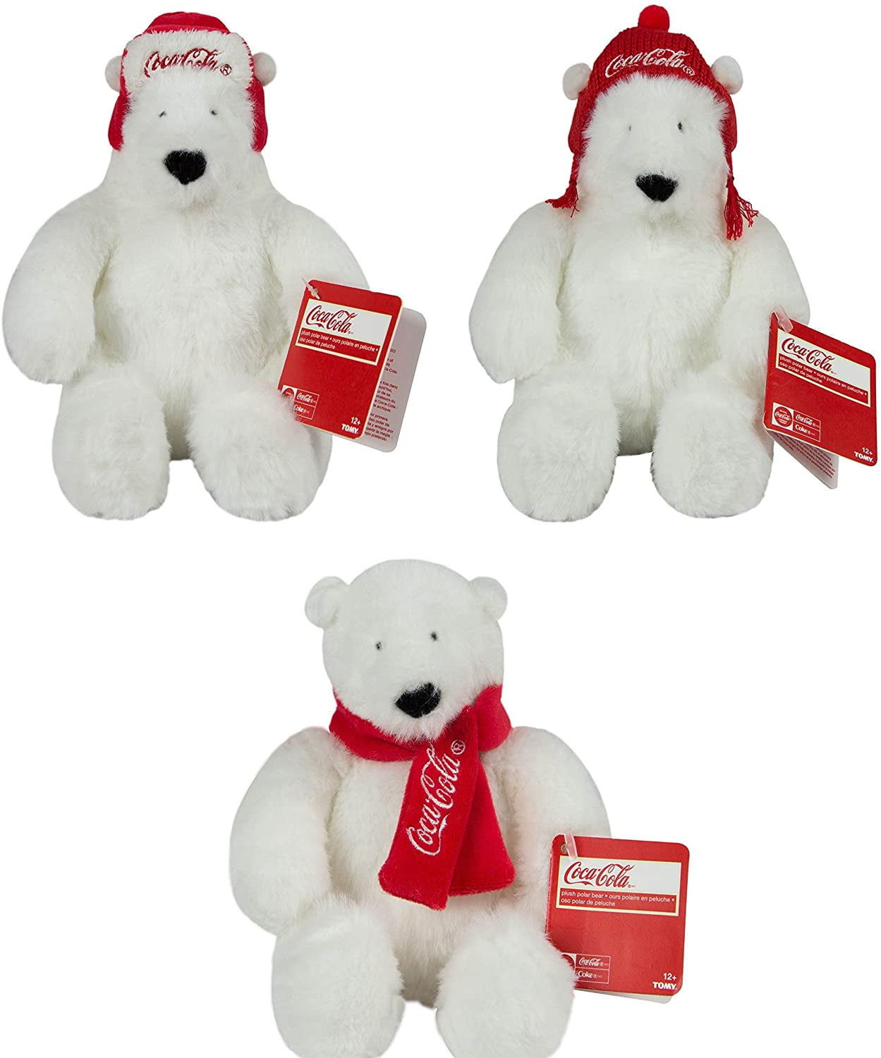 Coca cola bear stuffed animal online