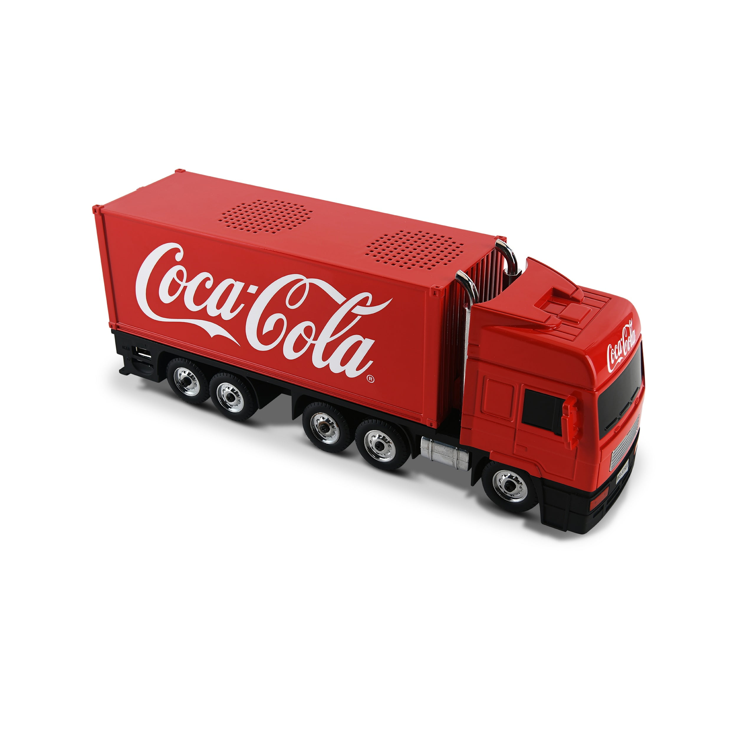 Coca-Cola Truck Shaped Bluetooth Speaker with FM Radio and LED