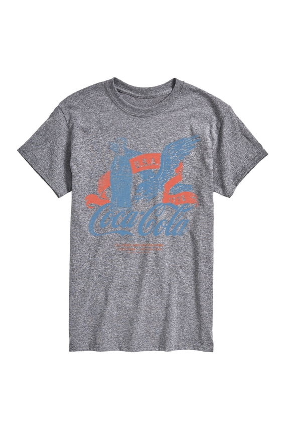 - USA Eagle Coke - Men's Short Sleeve Graphic T-Shirt