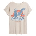 thumbnail image 1 of Coca-Cola - USA Eagle Coke Oversized Graphic T-Shirt, 1 of 4