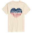 thumbnail image 1 of Coca-Cola - USA Heart - Men's Short Sleeve Graphic T-Shirt, 1 of 4