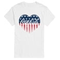 thumbnail image 1 of Coca-Cola - USA Heart - Men's Short Sleeve Graphic T-Shirt, 1 of 4