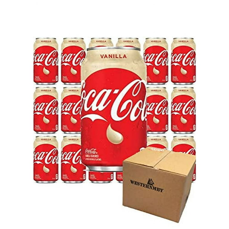 Coca Cola Vanilla Soda, 12 Fl Oz, 18 Cans - Walmart.com