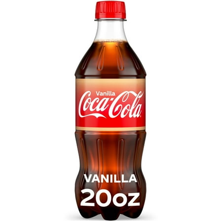 Coca-Cola Vanilla Soda Pop, 20 fl oz Bottle