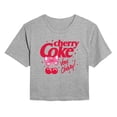 thumbnail image 1 of Coca-Cola - Very Cherry Coke - Juniors Cropped Graphic T-Shirt, 1 of 4