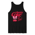thumbnail image 1 of Coca-Cola - Very Cherry Coke - Men's Sleeveless Graphic Tank, 1 of 4