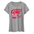 thumbnail image 1 of Coca-Cola - Very Cherry Coke - Women's Short Sleeve Graphic T-Shirt, 1 of 4