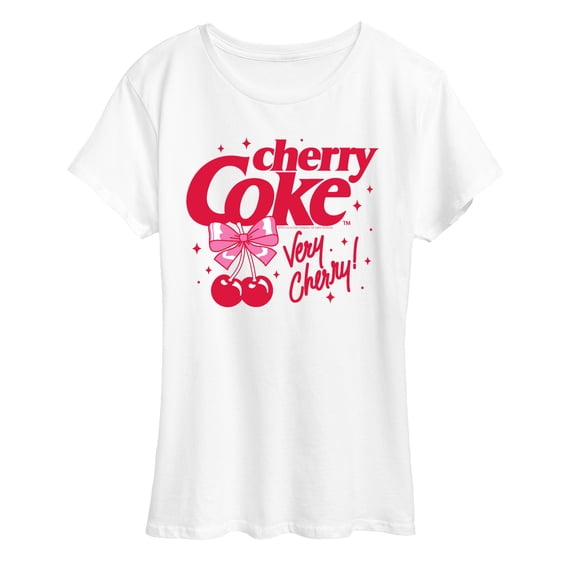 Coca-Cola - Very Cherry Coke - Women's Short Sleeve Graphic T-Shirt