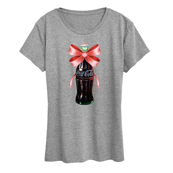 Coca-Cola - Vintage Coquette Coke Bottle - Ladies Short Sleeve Graphic T-Shirt