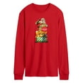 thumbnail image 1 of Coca-Cola - Vintage Santa Gift for Thirst - Men's Long Sleeve Graphic T-shirt, 1 of 3