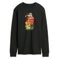 thumbnail image 1 of Coca-Cola - Vintage Santa Gift for Thirst - Men's Long Sleeve Graphic T-shirt, 1 of 4
