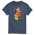 thumbnail image 1 of Coca-Cola - Vintage Santa Gift for Thirst - Men's Short Sleeve Graphic T-shirt, 1 of 4