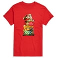 thumbnail image 1 of Coca-Cola - Vintage Santa Gift for Thirst - Men's Short Sleeve Graphic T-shirt, 1 of 4