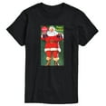 thumbnail image 1 of Coca-Cola - Santa with Coke Bottles - Men's Short Sleeve Graphic T-shirt, 1 of 5