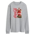 thumbnail image 1 of Coca-Cola - Vintage Santa with Presents - Men's Long Sleeve Graphic T-shirt, 1 of 5