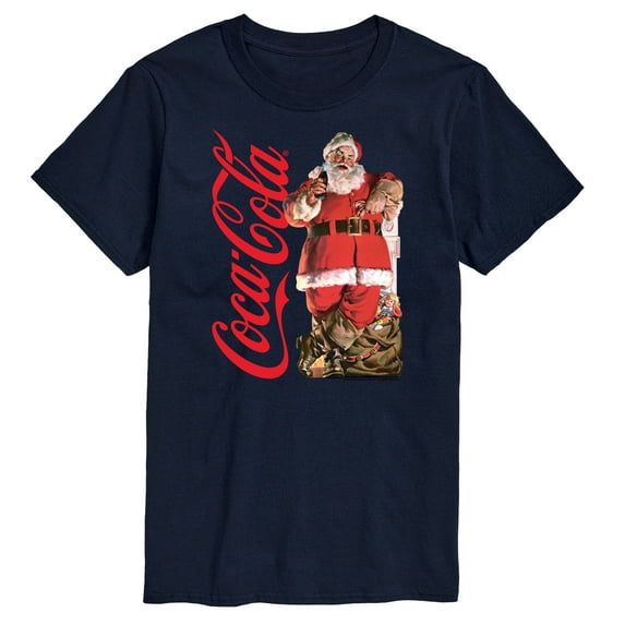 Coca-Cola - Vintage Santa With Presents - Men's Short Sleeve Graphic T-Shirt