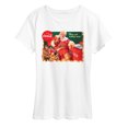thumbnail image 1 of Coca-Cola - Vintage Santa at Ice Cooler - Women's Short Sleeve Graphic T-Shirt, 1 of 5