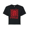 thumbnail image 1 of Coca-Cola - Warped Coke Can  - Juniors Cropped Pullover Hoodie, 1 of 5