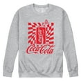 thumbnail image 1 of Coca-Cola - Warped Coke Can - Men's Crew Neck Fleece Pullover, 1 of 5
