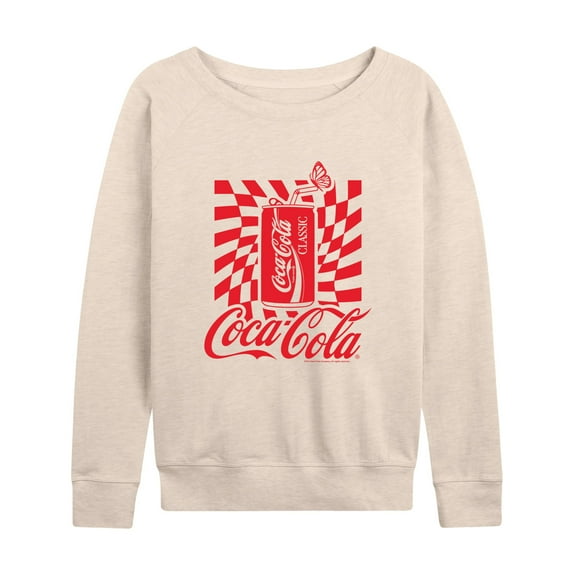 Coca-Cola - Warped Coke Can  - Women's Lightweight French Terry Long Sleeve Shirt