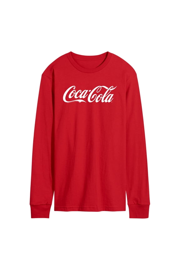 - White Logo - Men's Long Sleeve Graphic T-Shirt