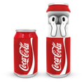 thumbnail image 1 of Coca-Cola Wireless Earbuds with Can Shaped Charging Case, 1 of 9
