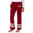 thumbnail image 1 of Coca-Cola Women's Holiday Graphic Junior's Sweatpants Flair Lounge Pajama Pants, 1 of 7