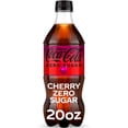thumbnail image 1 of Coca-Cola Zero Sugar Cherry Soda Pop Bottle, 20 fl oz, 1 of 15