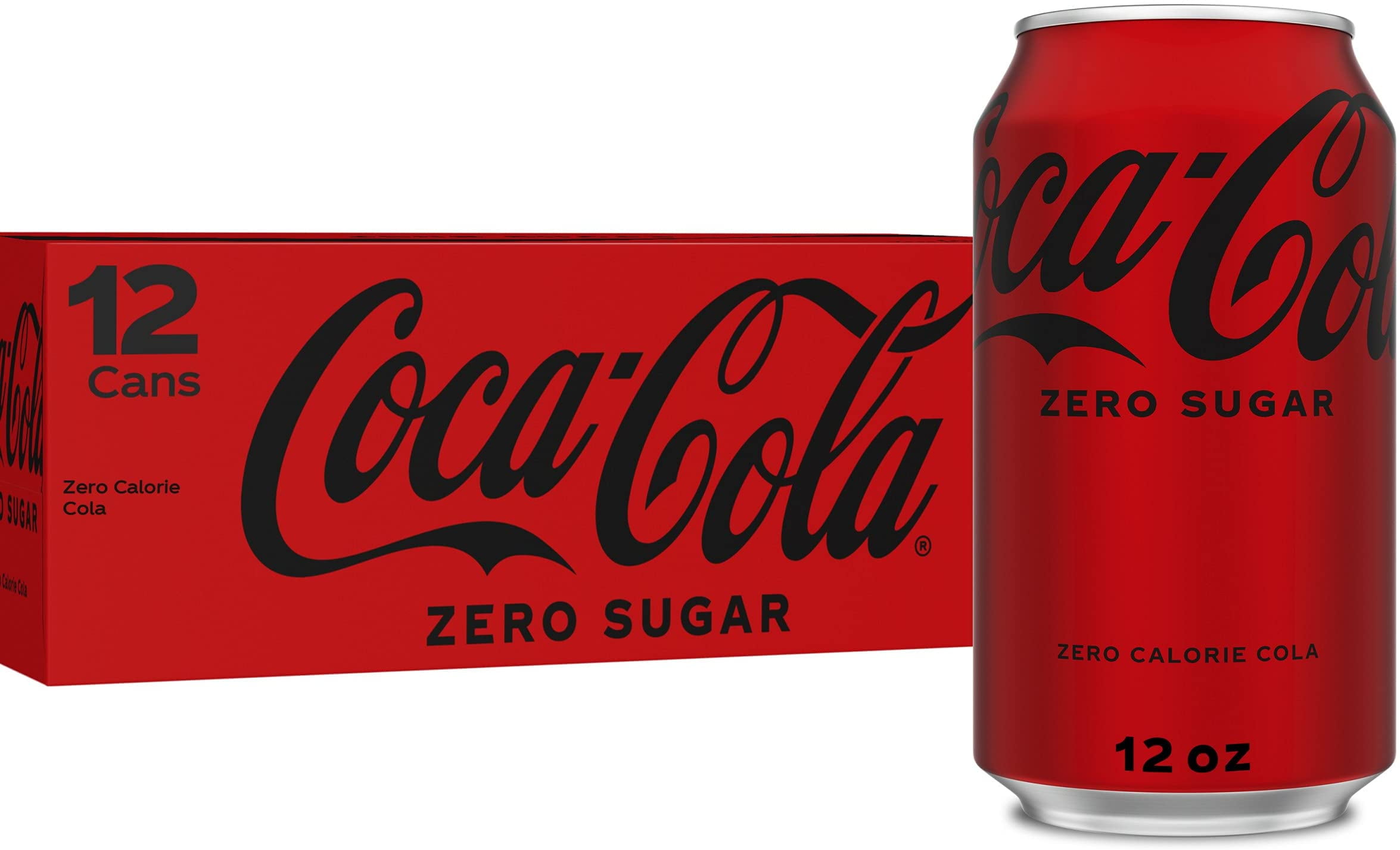 Coca-Cola Zero Sugar Soda 12oz Cans (Pack of 18)