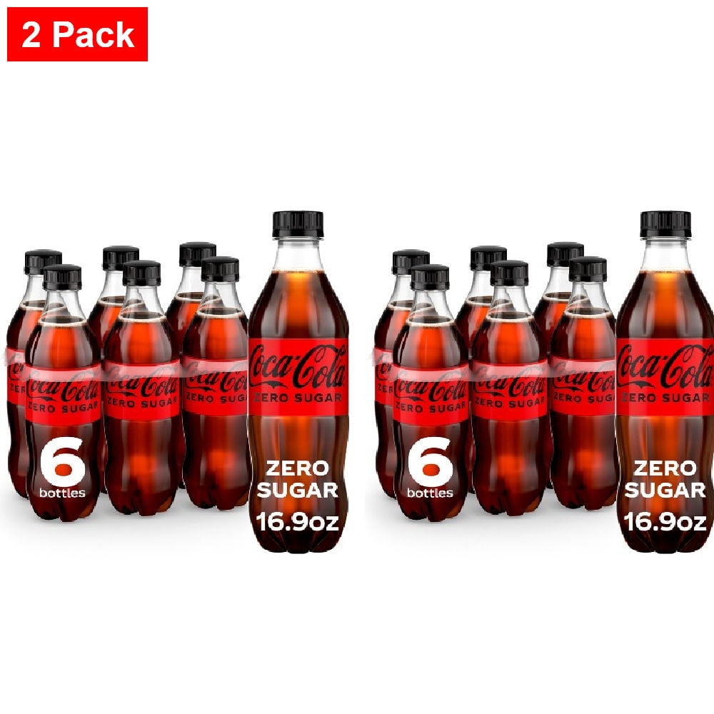 Coca-Cola Zero Sugar Soda - 6pk/16.9 fl oz Bottles