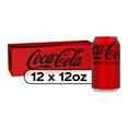 thumbnail image 1 of Coca-Cola Zero Sugar Soda Pop, 12 fl oz, 12 Pack Cans, 1 of 13