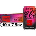 thumbnail image 1 of Coca-Cola Zero Sugar Starlight Fridge Pack Cans, 7.5 fl oz, 10 Pack, 1 of 7