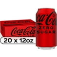 thumbnail image 1 of Coca-Cola Zero Sugar Sugar-Free Cola, 12 fl oz Cans, 20 Pack, 1 of 13