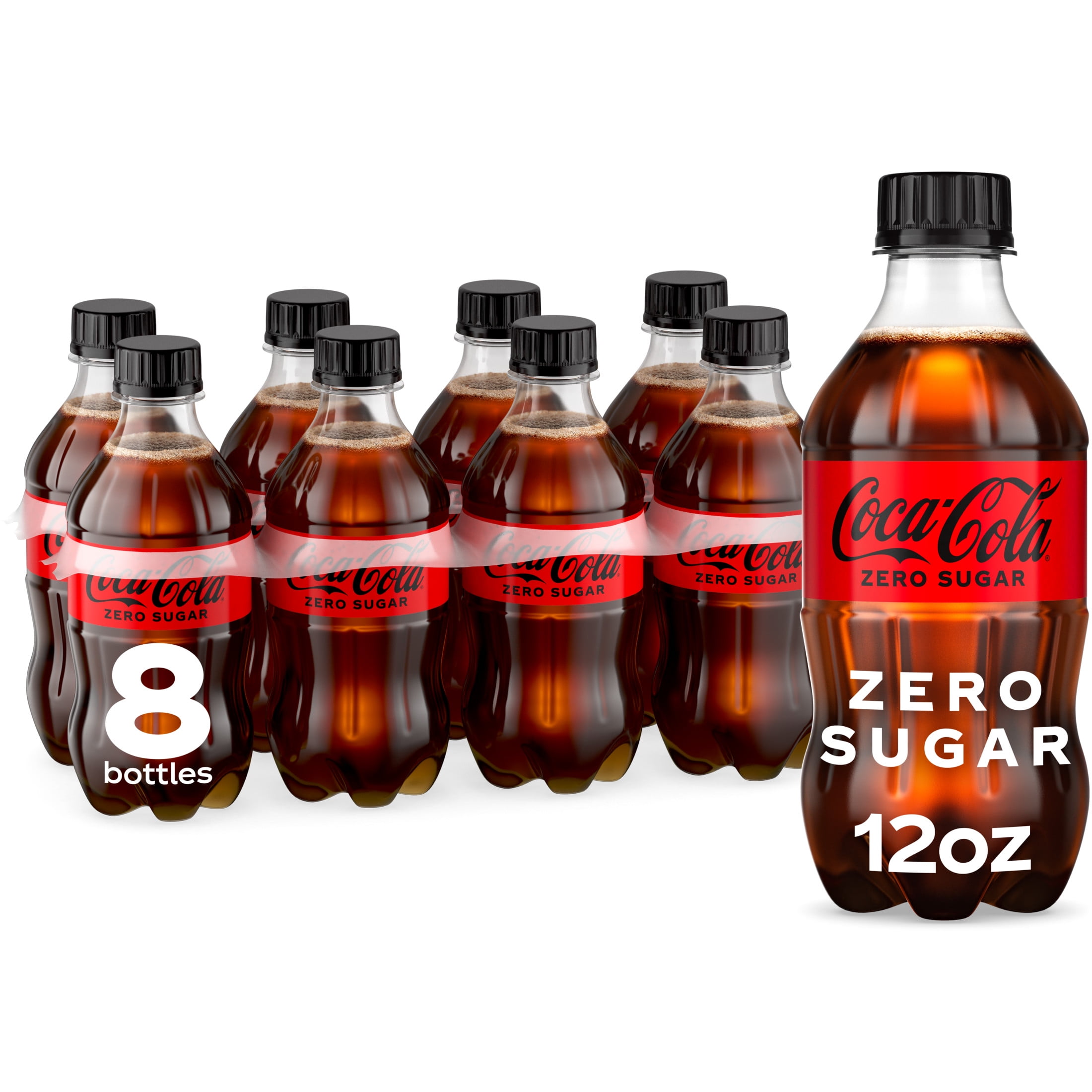 Coca-Cola Zero Sugar Soft Drink - No Sugar, Zero Calories, Crisp