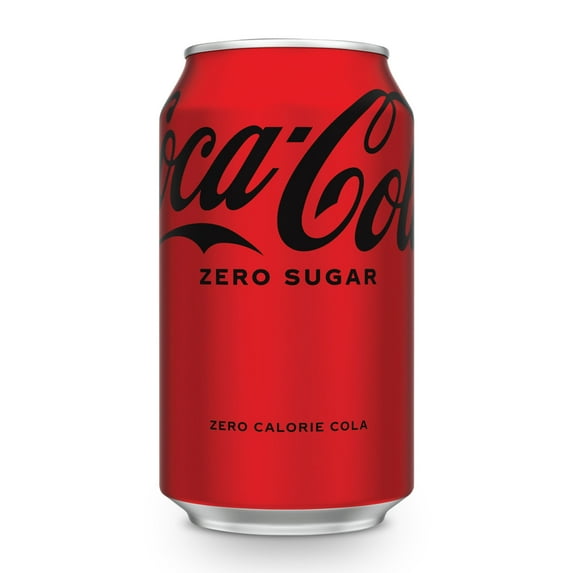 Coca-Cola Zero Sugar Sugar-Free Soda Pop, 12 fl oz Can