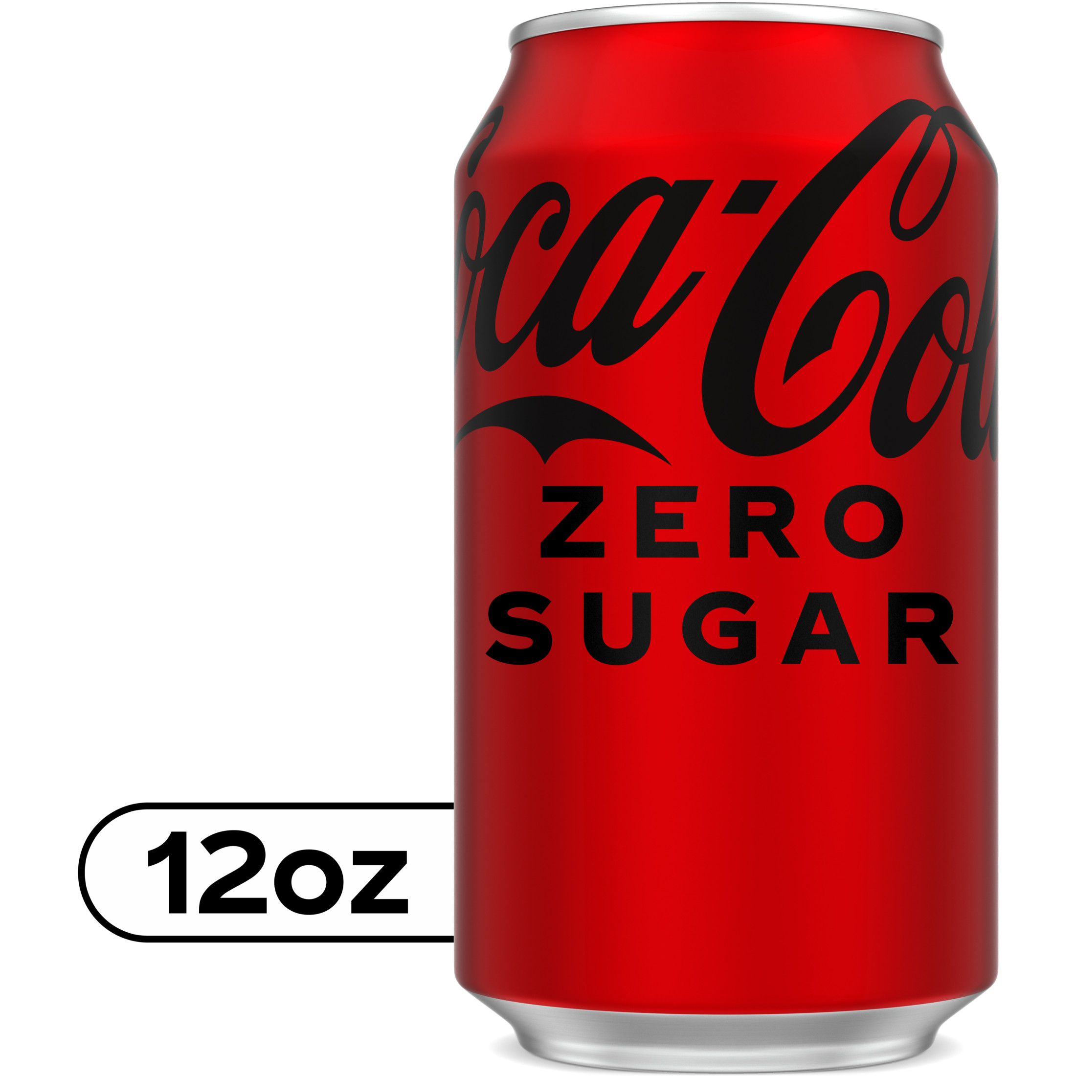 Coca Cola Zero Sugar Sugar Free Soda Pop 12 Fl Oz Can Walmart