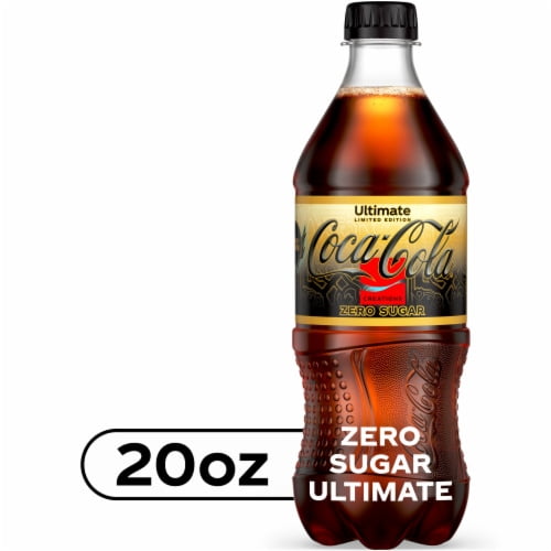 Coca-Cola Zero Sugar Ultimate LIMITED EDITION Soda Bottle - 20 fl