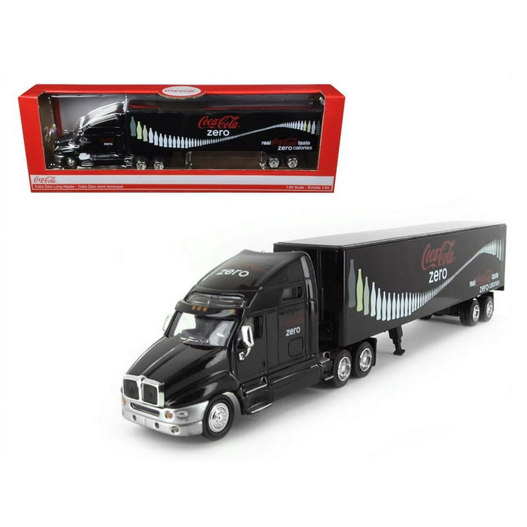 Coca-Cola トレーラー Coca Cola Zero Tractor Trailer 1/64 Diecast Model - Walmart.com