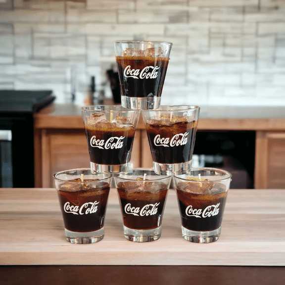 Coca-Cola theme scented candle