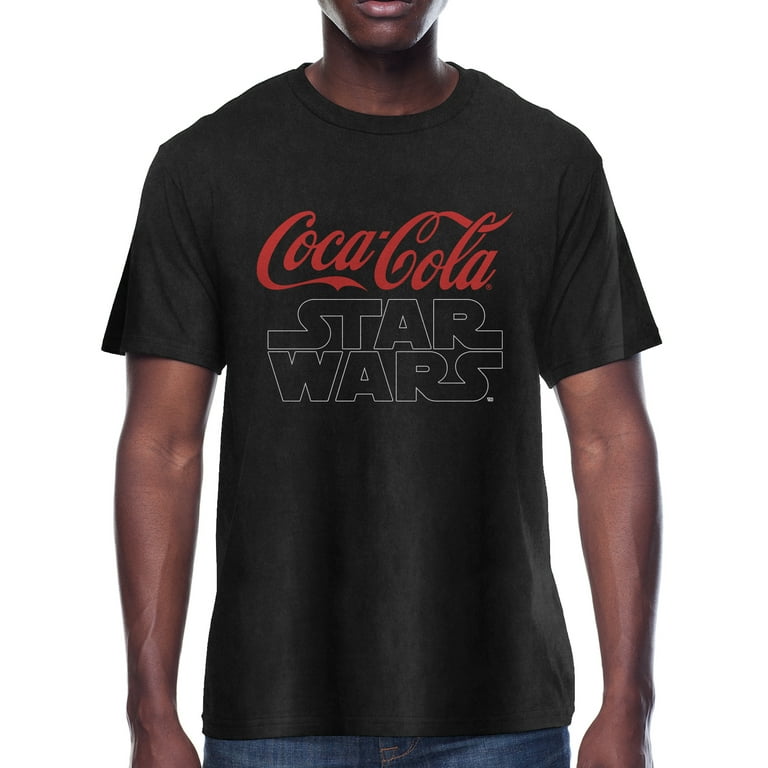 コカコーラ スターウォーズ コラボ Tシャツ Starwars Cola Coca-Cola x Star Wars, Men's & Big Men's Graphic T-Shirt
