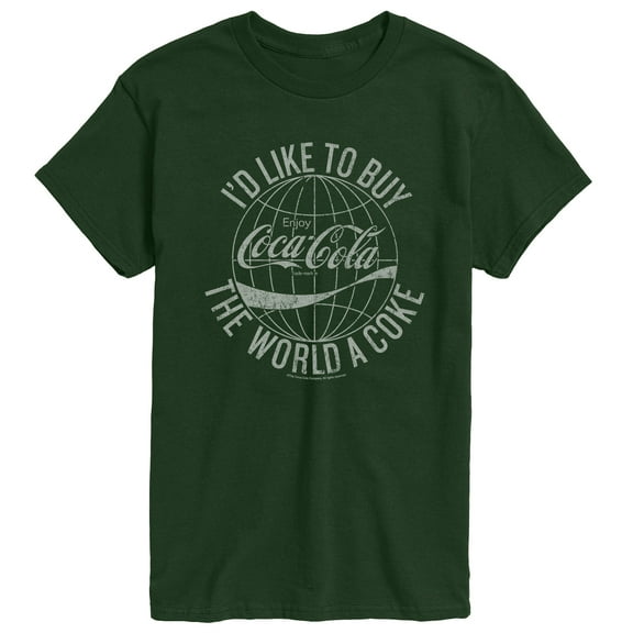 Coca-cola - Buy The World A Coke - Men's Short Sleeve Graphic T-shirt