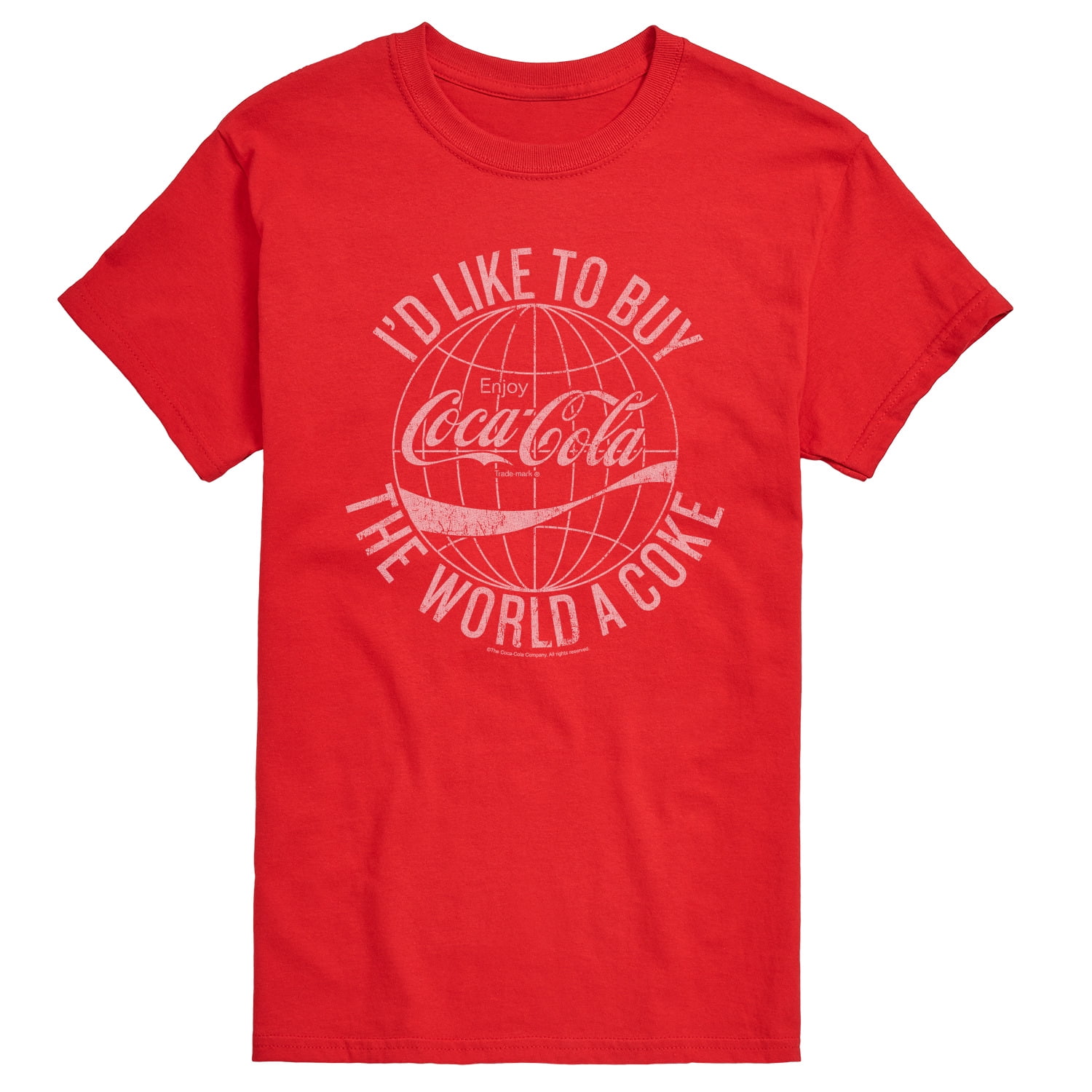 T-shirt Coca Cola AhhGiver - Mème Facebook, Rouge, Coton, Taille M, Occasion