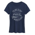 thumbnail image 1 of Coca-cola - Buy The World A Coke - Women's Short Sleeve Graphic T-Shirt, 1 of 4
