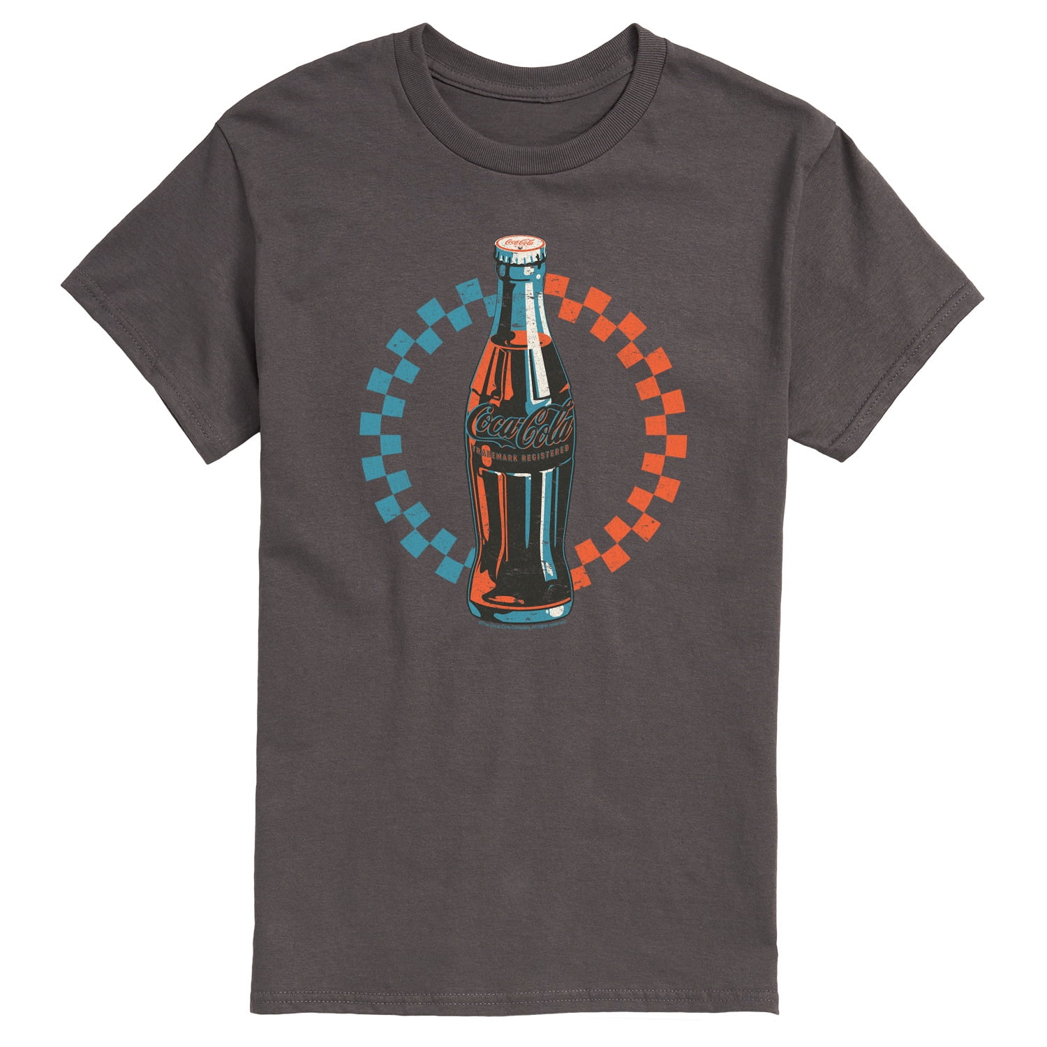 Coca-cola - Coke Bottle Checks - Men's Short Sleeve Graphic T-shirt ...